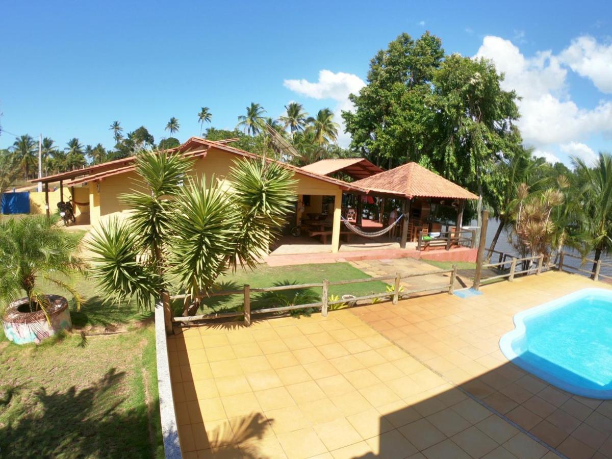 Villa Casa Amarela Beira Rio Guriri São Mateus Exterior foto